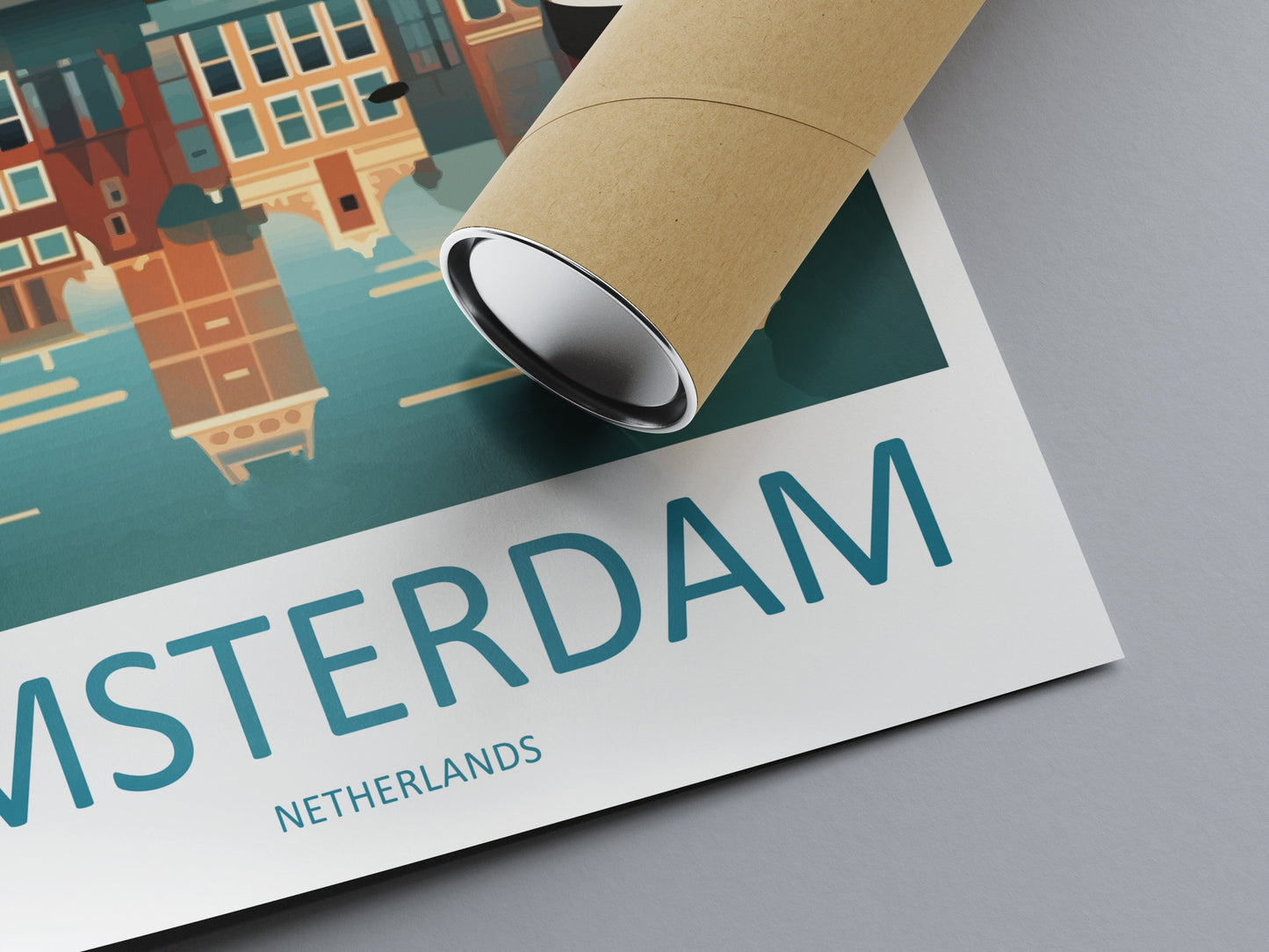 Amsterdam Travel Print Wall Art Amsterdam Wall Hanging Home Décor Amsterdam Gift Art Lovers Netherlands Art Lover Gift Amsterdam Decor