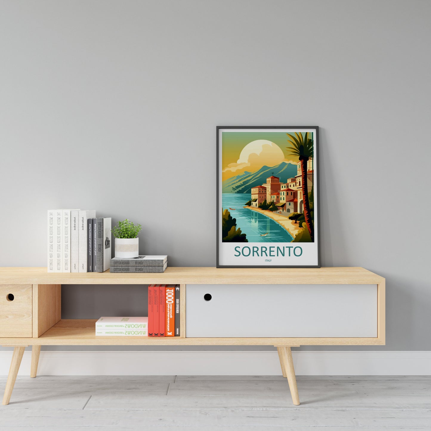 Sorrento Travel Print Wall Art Sorrento Wall Hanging Home Décor Sorrento Gift Art Lovers Italy Art Lover Gift Sorrento Print Sorrento Art