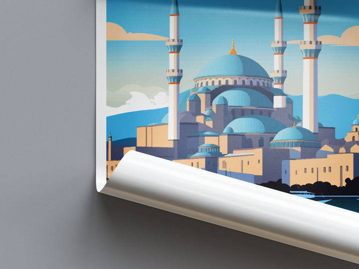 Istanbul Travel Print Wall Art Istanbul Wall Hanging Home Decoration Istanbul Gift Art Lovers Wall Art Print Art Istanbul Wall Print Turkey