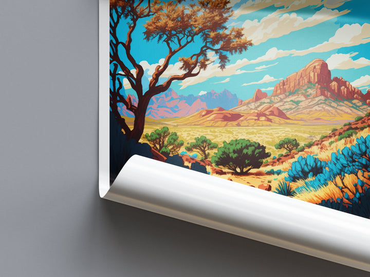 Coronado National Forest Travel Print Wall Art Coronado National Forest Wall Hanging Home Décor Coronado National Forest Gift Art Arizona