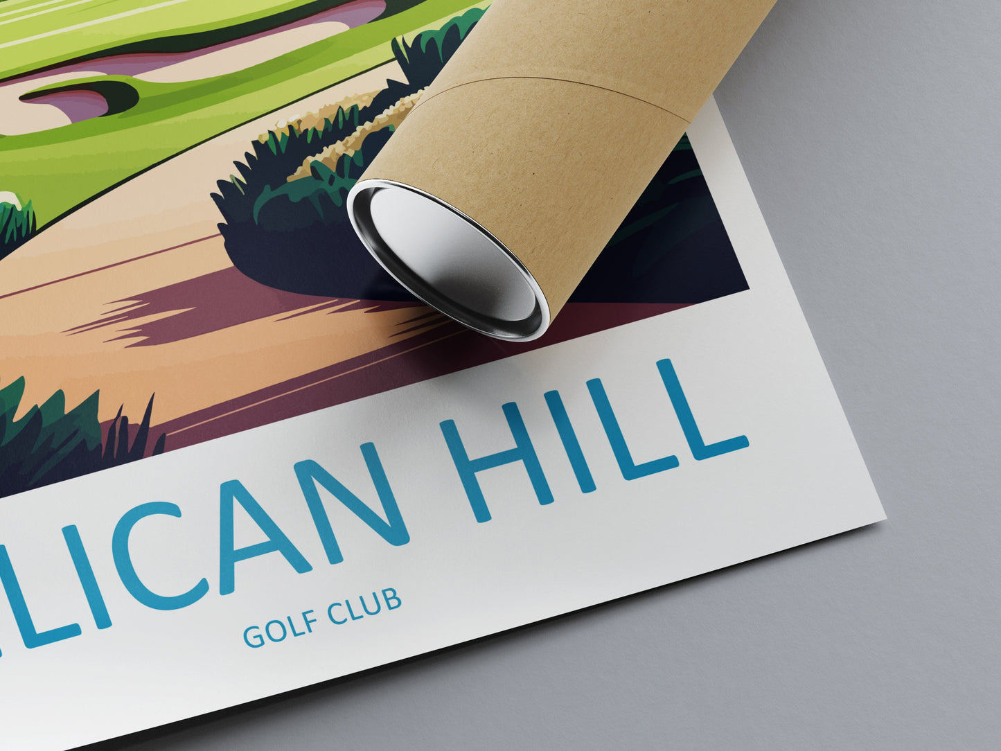 Pelican Hill Golf Club Travel Print Wall Art Pelican Hill Golf Club Wall Hanging Home Décor Pelican Hill Golf Club Gift Art Lovers Golf Art