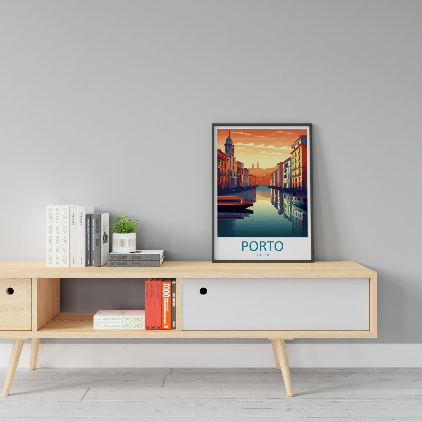 Porto Travel Print Wall Art Porto Wall Hanging Home Décor Porto Gift Art Lovers Portugal Art Lover Gift Porto Wall Décor Porto Travel Art