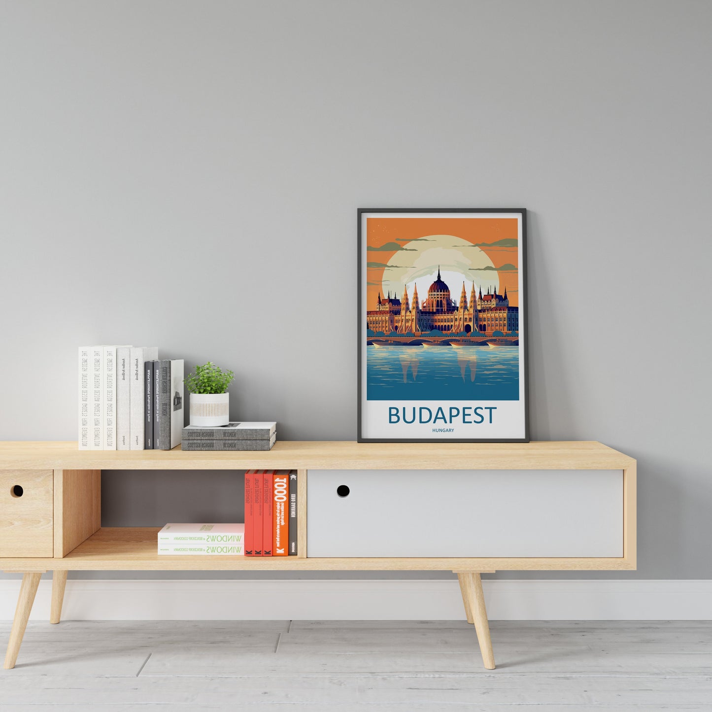 Budapest Travel Print Wall Art Budapest Wall Hanging Home Décor Budapest Gift Art Lovers Hungary Art Lover Gift Budapest Wall Décor