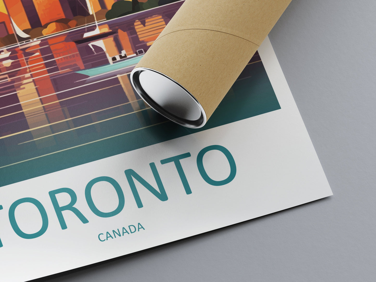 Toronto Travel Print Wall Art Toronto Canada Wall Hanging Home Decoration Toronto Gift Art Lovers Wall Art Print Toronto Canada Art