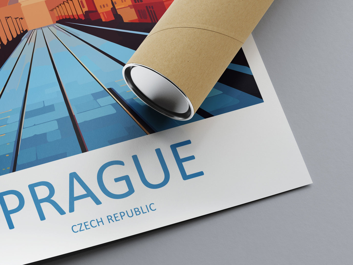 Prague Travel Print Wall Art Prague Wall Hanging Home Décor Prague Gift Art Lovers Czech Republic Art Lover Gift Prague Art Decor