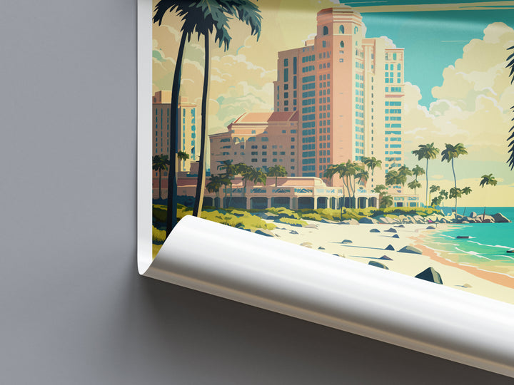 Marco Island Travel Print Wall Art Marco Island Wall Hanging Home Décor Marco Island Gift Art Lovers Florida Art Lover Gift Florida Print