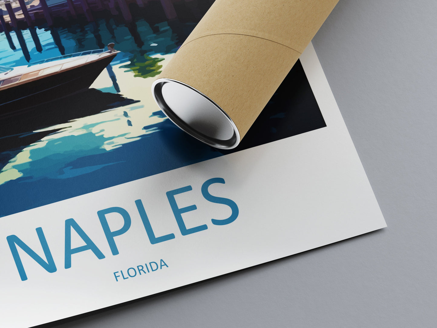 Naples Florida Travel Print Wall Art Naples Wall Hanging Home Décor Naples Gift Art Lovers Florida Art Lover Gift Naples Florida Print