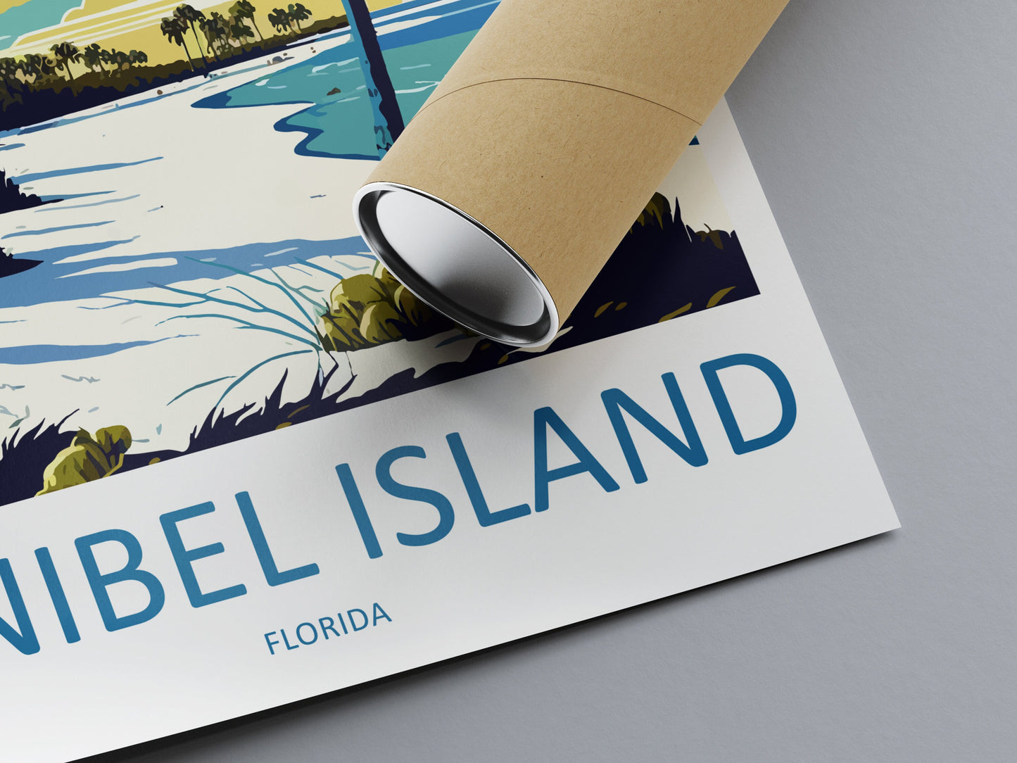 Sanibel Island Travel Print Wall Art Sanibel Island Wall Hanging Home Décor Sanibel Island Gift Art Lovers Florida Art Gift Sanibel Island