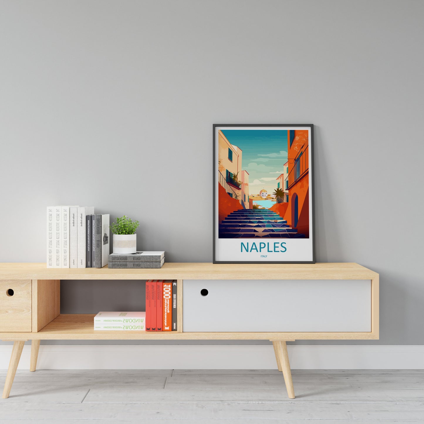 Naples Travel Print Wall Art Naples Italy Wall Hanging Home Decoration Naples Gift Art Lovers Wall Art Print Naples Italy Art Naples Art