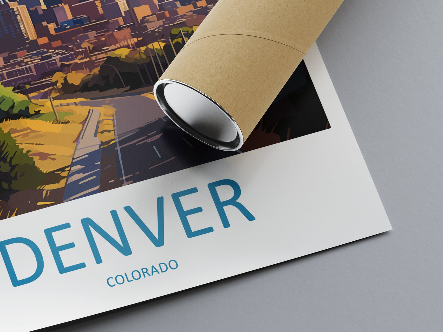 Denver Travel Print Wall Art Denver Wall Hanging Home Décor Denver Gift Art Lovers Colorado Art Gift Lover Print For Denver Lovers Print