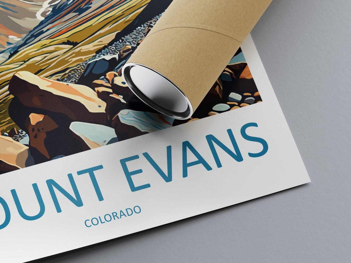 Mount Evans Travel Print Wall Art Mount Evans Wall Hanging Home Décor Mount Evans Gift Art Lovers Colorado Art Gift Lover Print