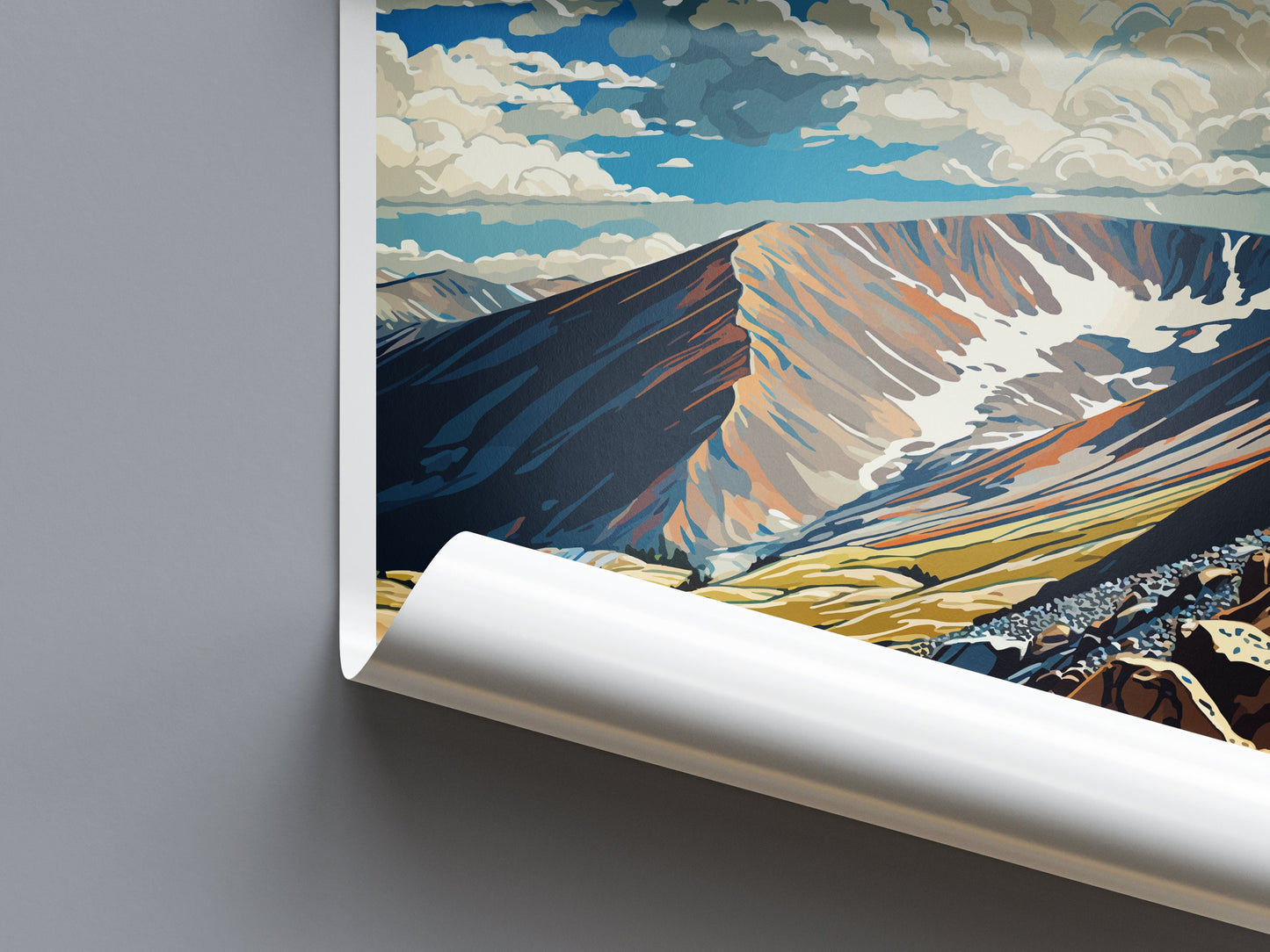 Mount Evans Travel Print Wall Art Mount Evans Wall Hanging Home Décor Mount Evans Gift Art Lovers Colorado Art Gift Lover Print