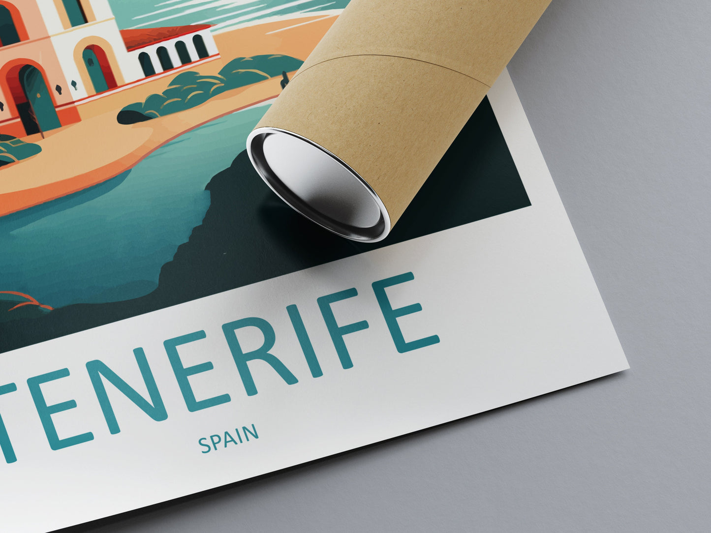 Tenerife Travel Print Wall Art Tenerife Wall Hanging Home Décor Tenerife Gift Art Lovers Spain Art Lover Gift Tenerife Print Spain Wall Art