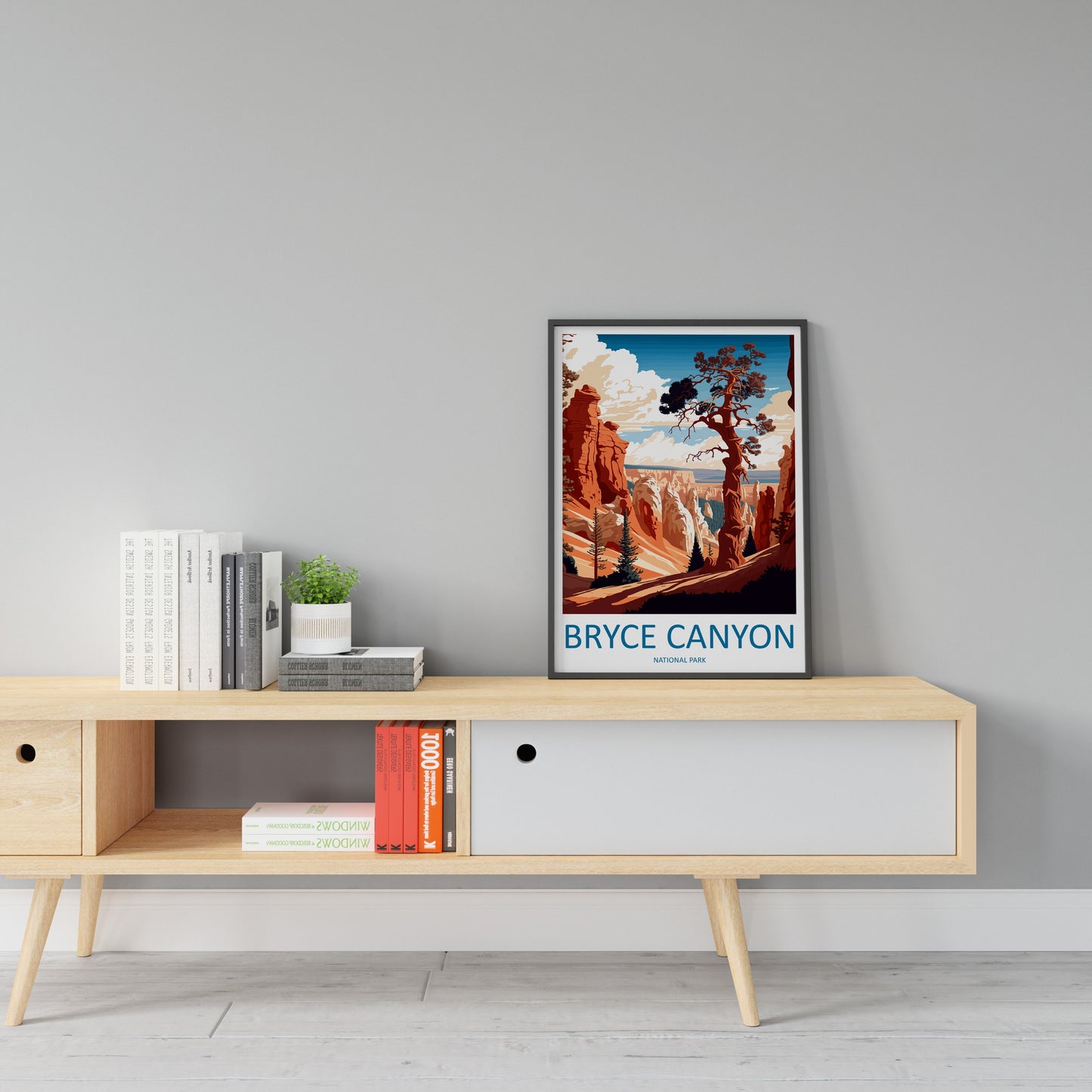 Bryce Canyon National Park Travel Print Wall Art Bryce Canyon National Park Wall Hanging Home Décor Bryce Canyon National Park Gift Art