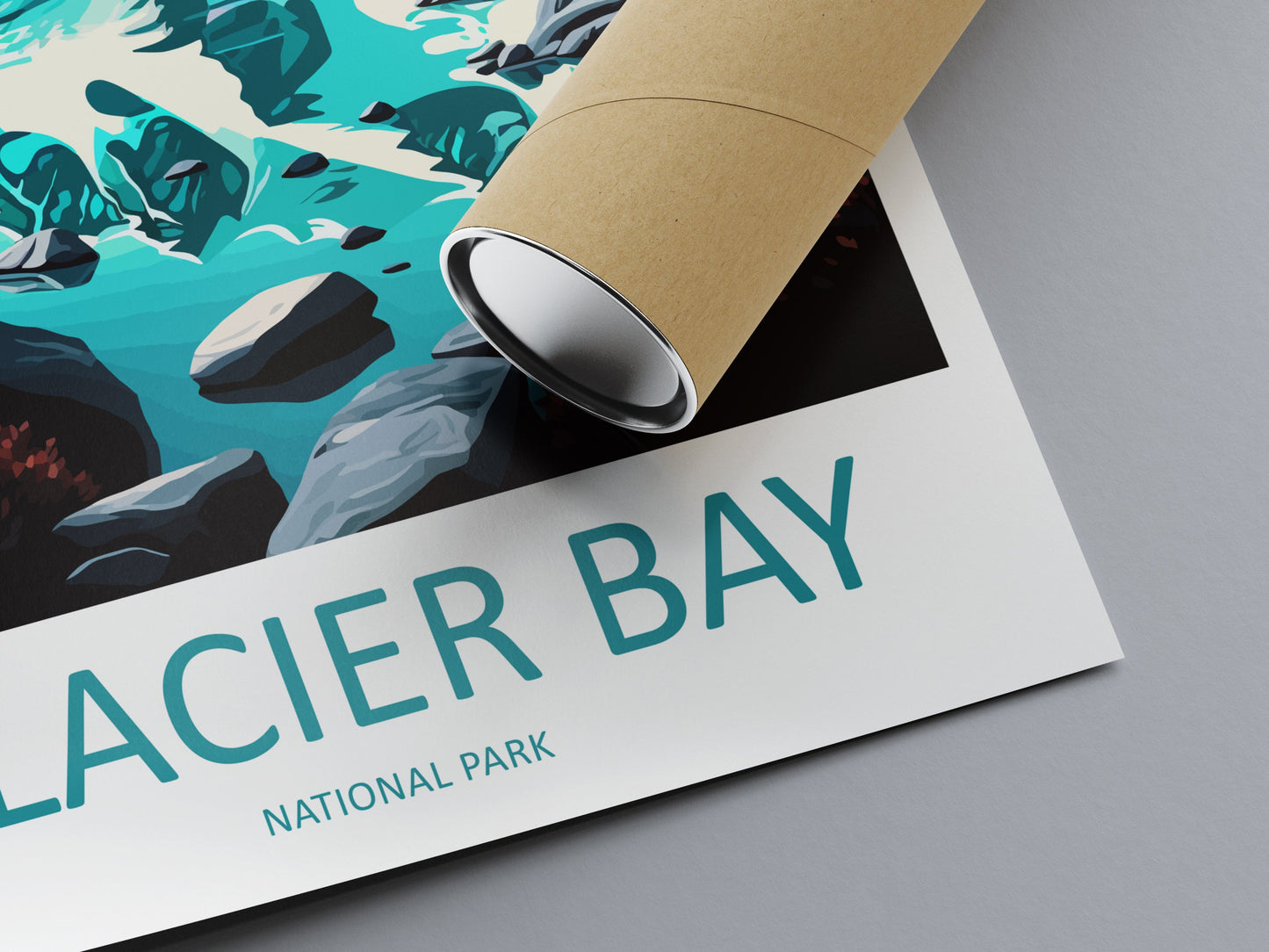 Glacier Bay National Park Travel Print Wall Art Glacier Bay National Park Wall Hanging Home Décor Glacier Bay National Park Gift Art