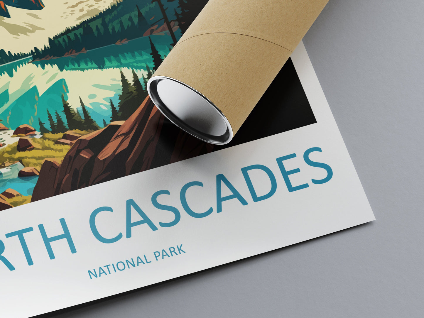 North Cascades National Park Travel Print Wall Art North Cascades National Park Wall Hanging Home Décor North Cascades National Park Gift
