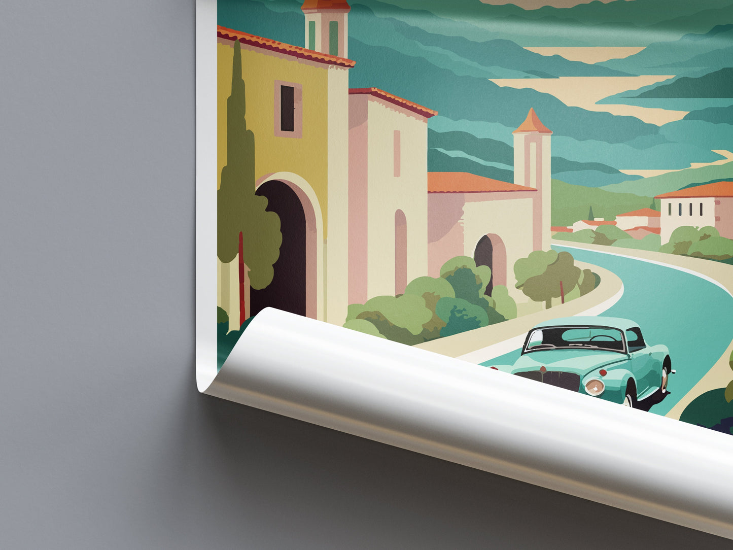 La Rioja Travel Print Wall Art La Rioja Wall Hanging Home Décor La Rioja Gift Art Lovers Spain Art Lover Gift La Rioja Print Spain Wall Art