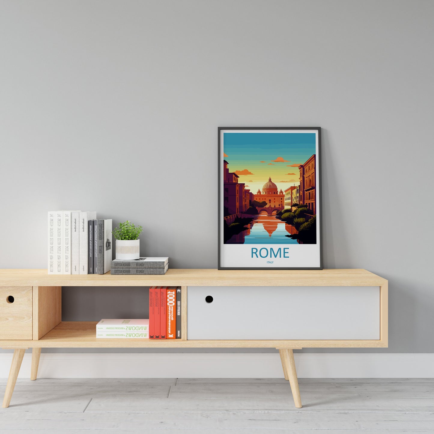 Rome Travel Print Wall Art Rome Wall Hanging Home Décor Rome Gift Art Lovers Italy Art Lover Gift Rome Print Italy Wall Art Decor
