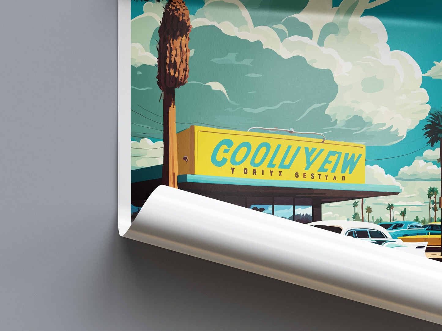 Goodyear Travel Print Wall Art Goodyear Wall Hanging Home Décor Goodyear Gift Art Lovers Arizona Art Lover Gift Arizona Travel Poster