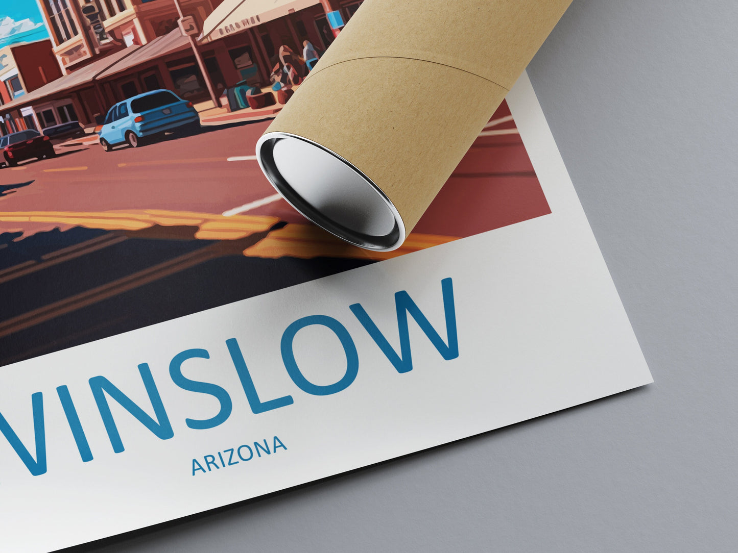 Winslow Travel Print Wall Art Winslow Wall Hanging Home Décor Winslow Gift Art Lovers Arizona Art Lover Gift Arizona