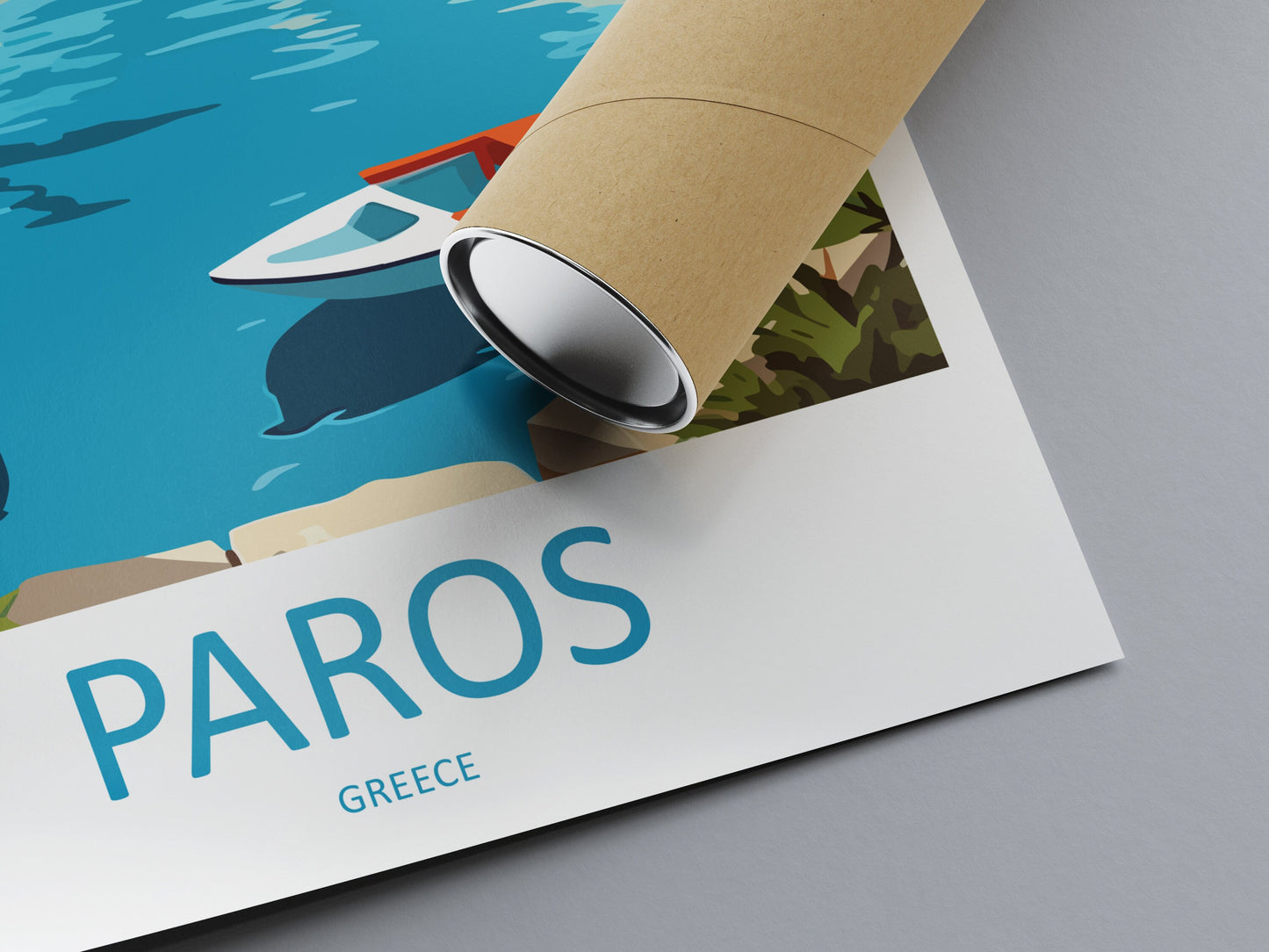 Paros Travel Print Wall Art Paros Greece Wall Hanging Home Decoration Paros Gift Art Lovers Wall Art Print Paros Greece Wall Art
