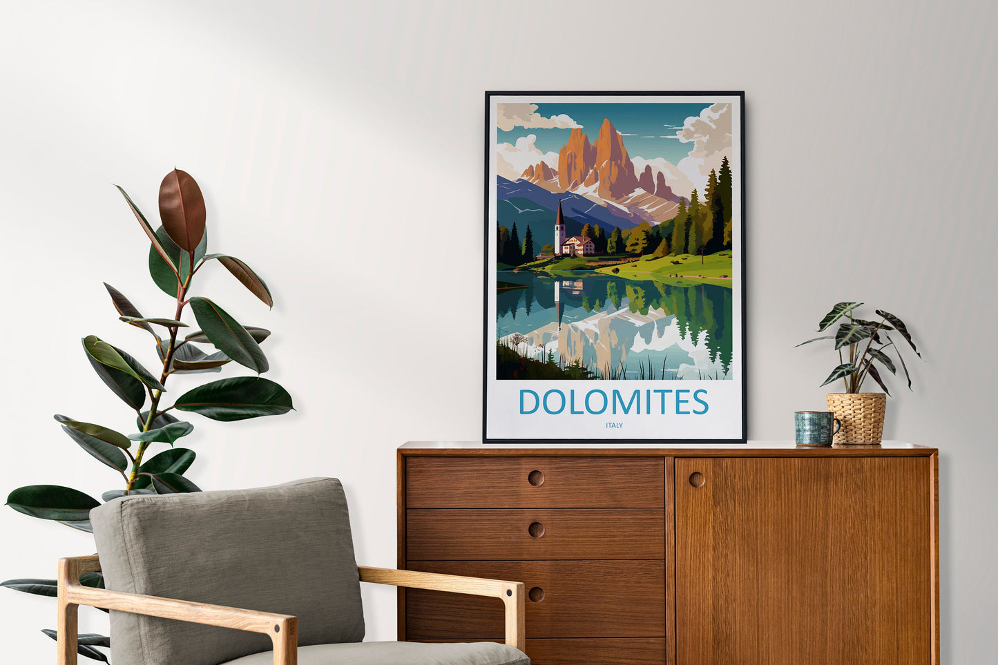 Dolomites Travel Print Dolomites Home Décor Dolomitic Alps Art Print Dolomite Mountains Room Print For Italian Mountains Gift Art Poster Art