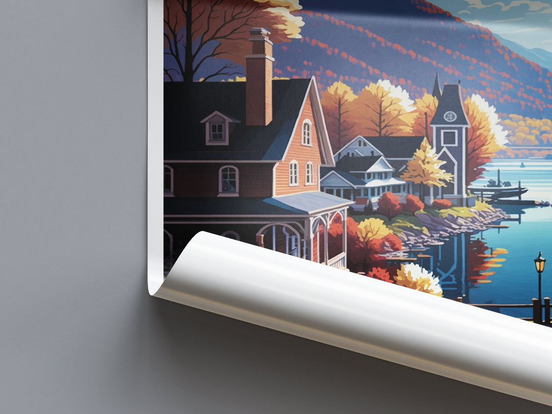 Cold Springs Travel Print Wall Art Cold Springs Wall Hanging Home Décor Cold Springs Gift Art Lovers New York State Art Gift Lover Print