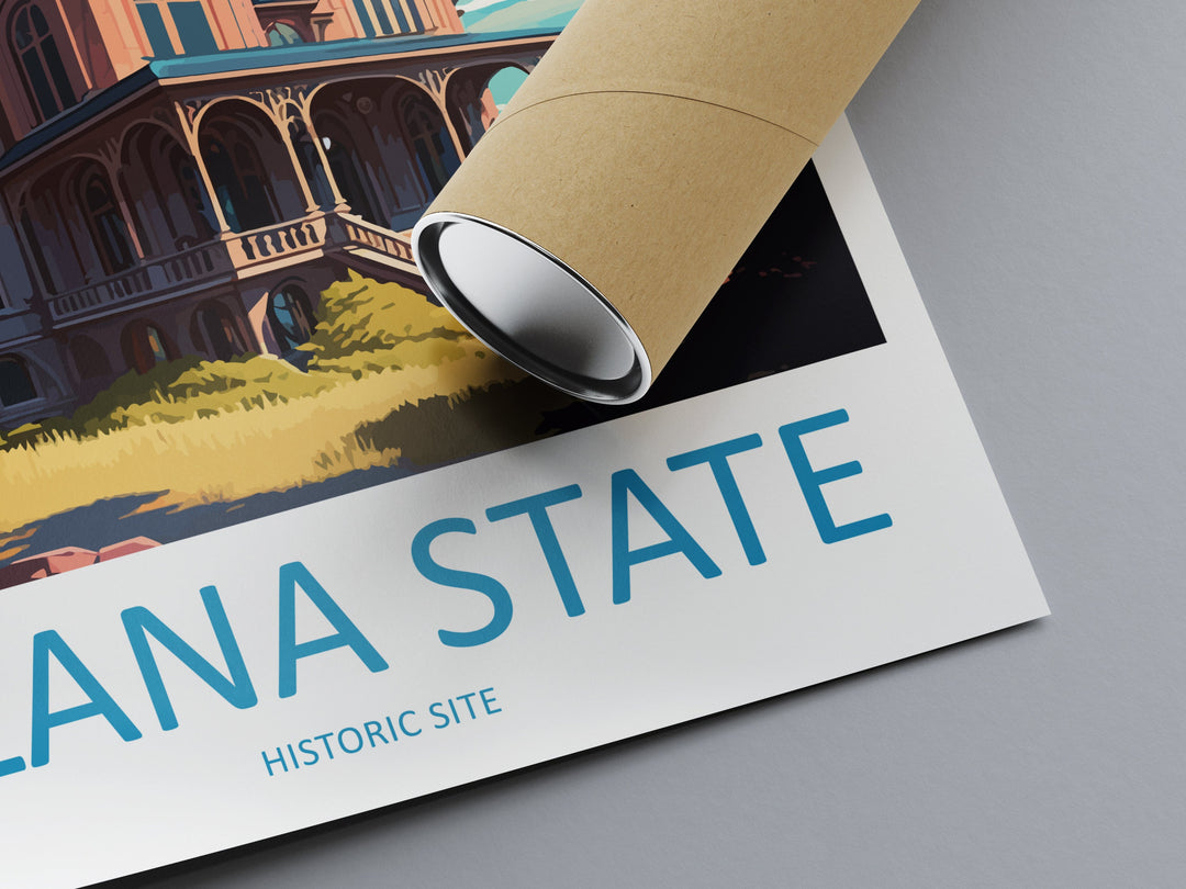 Olana State Historical Site Travel Print Wall Art Olana State Wall Hanging Home Décor Olana State Gift Art Lovers New York State Art Gift