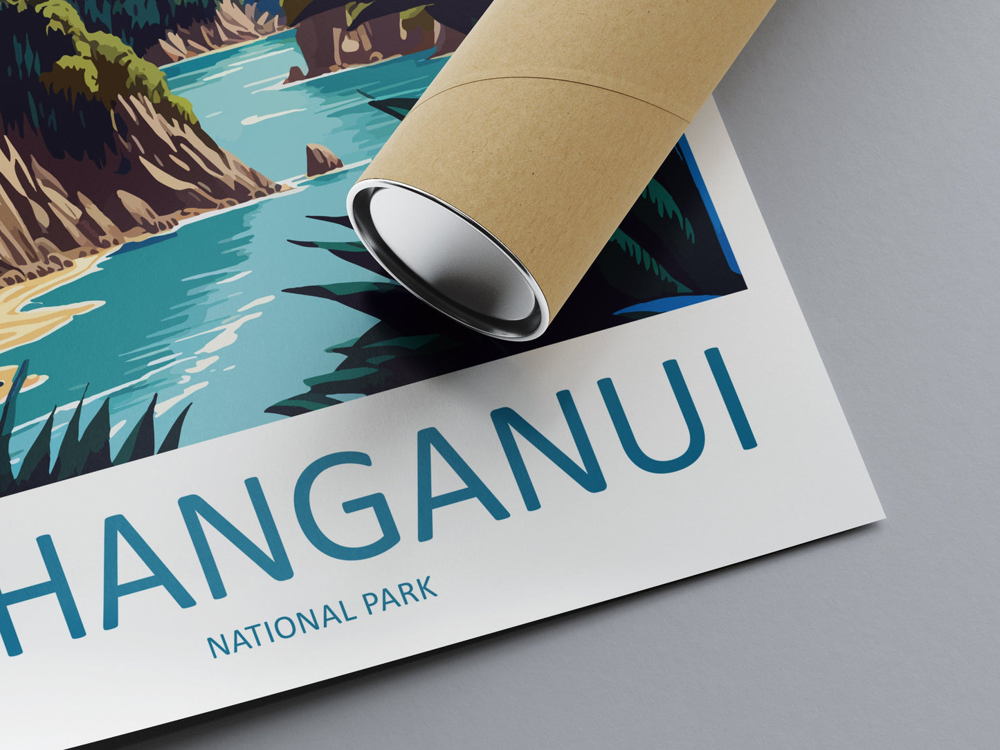 Whanganui National Park Travel Print Wall Art Whanganui Wall Hanging Home Décor Whanganui Gift Art Lovers New Zealand Art