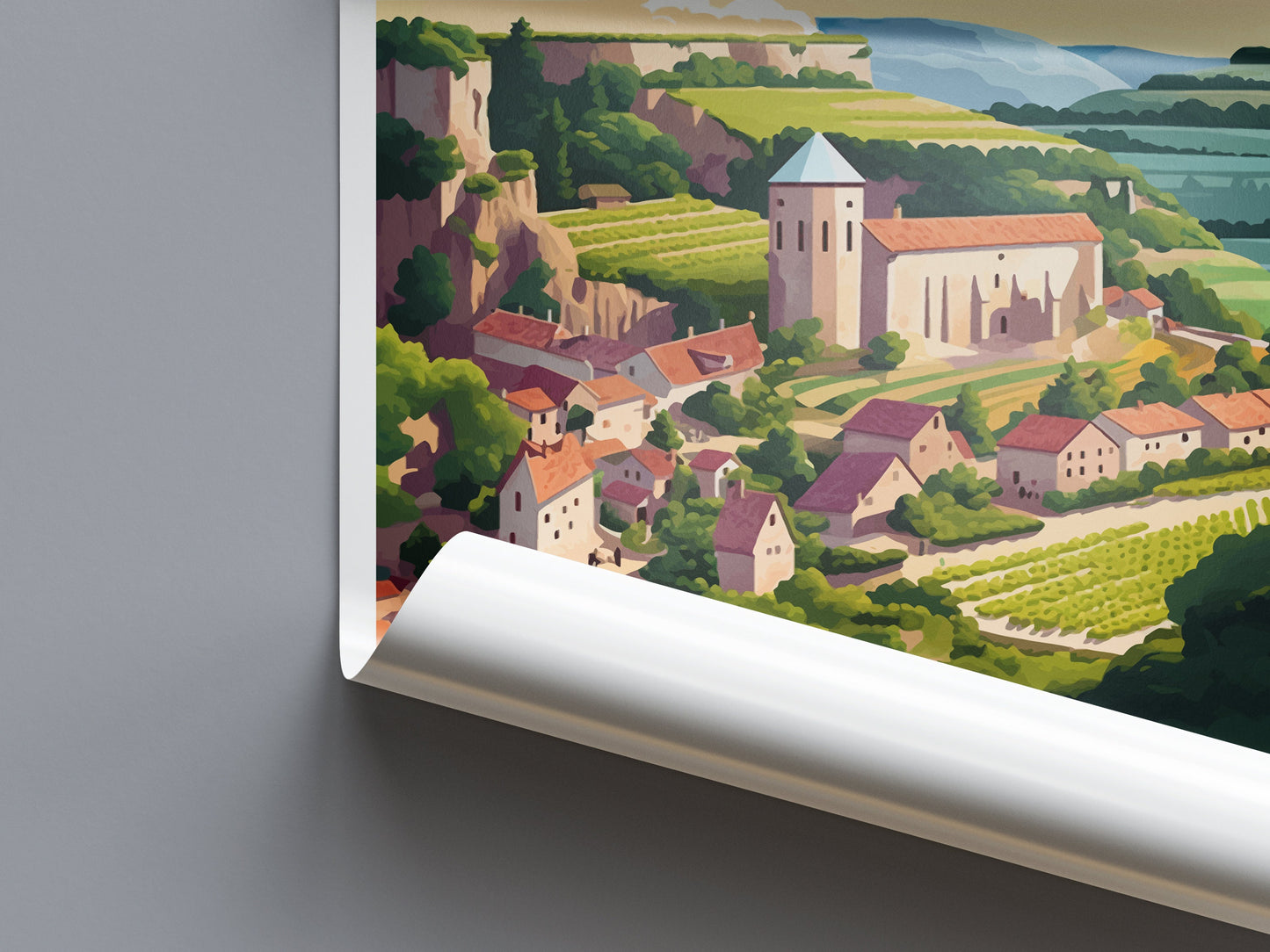 Dordogne Travel Print Wall Art Dordogne Wall Hanging Home Decoration Dordogne Gift Art Lovers Wall Art Print Art Dordogne Wall Hanging Art