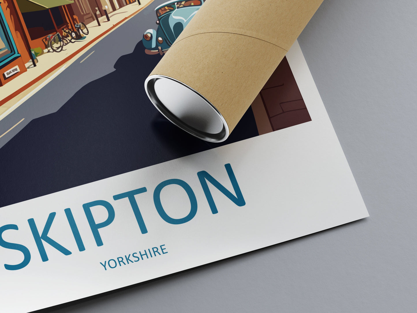 Skipton Travel Print Wall Art Skipton Wall Hanging Home Décor Skipton Gift Art Lovers England Art Lover Gift Print Artwork Yorkshire Art