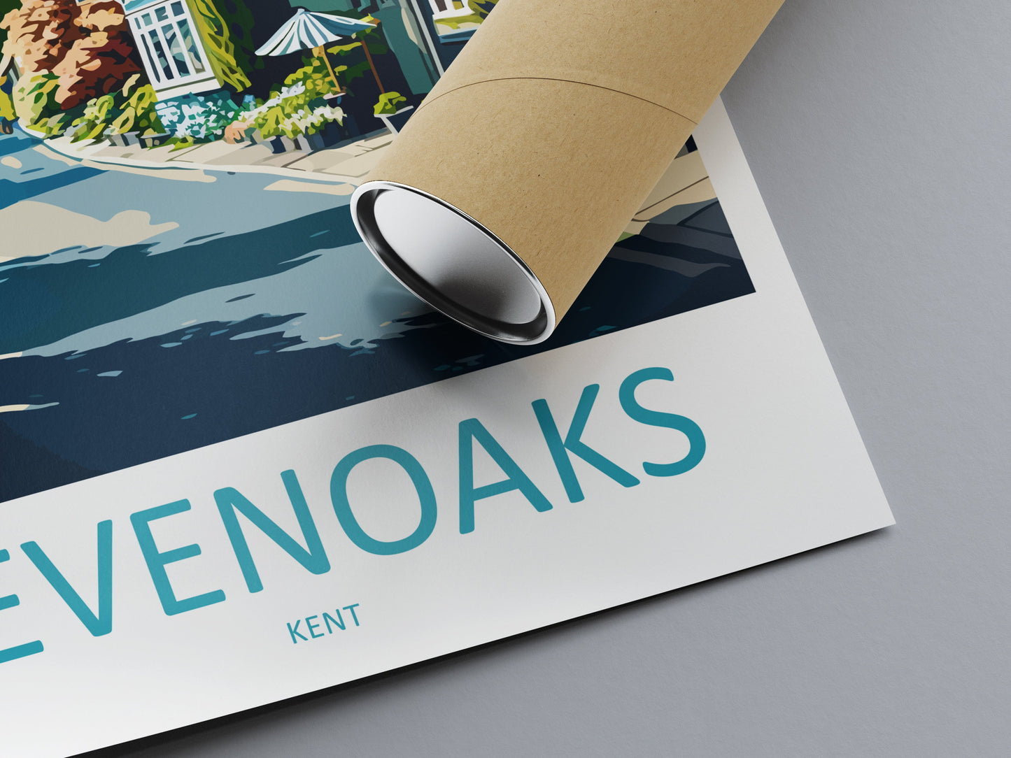 Sevenoaks Travel Print Wall Art Sevenoaks Wall Hanging Home Décor Sevenoaks Gift Art Lovers England Art Lover Gift Print Artwork Kent Art