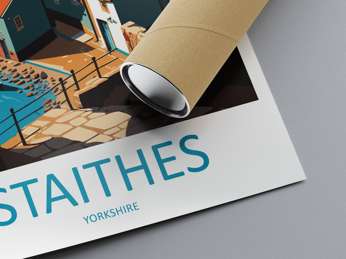 Staithes Travel Print Wall Art Staithes Wall Hanging Home Décor Staithes Gift Art Lovers England Art Lover Gift Print Artwork