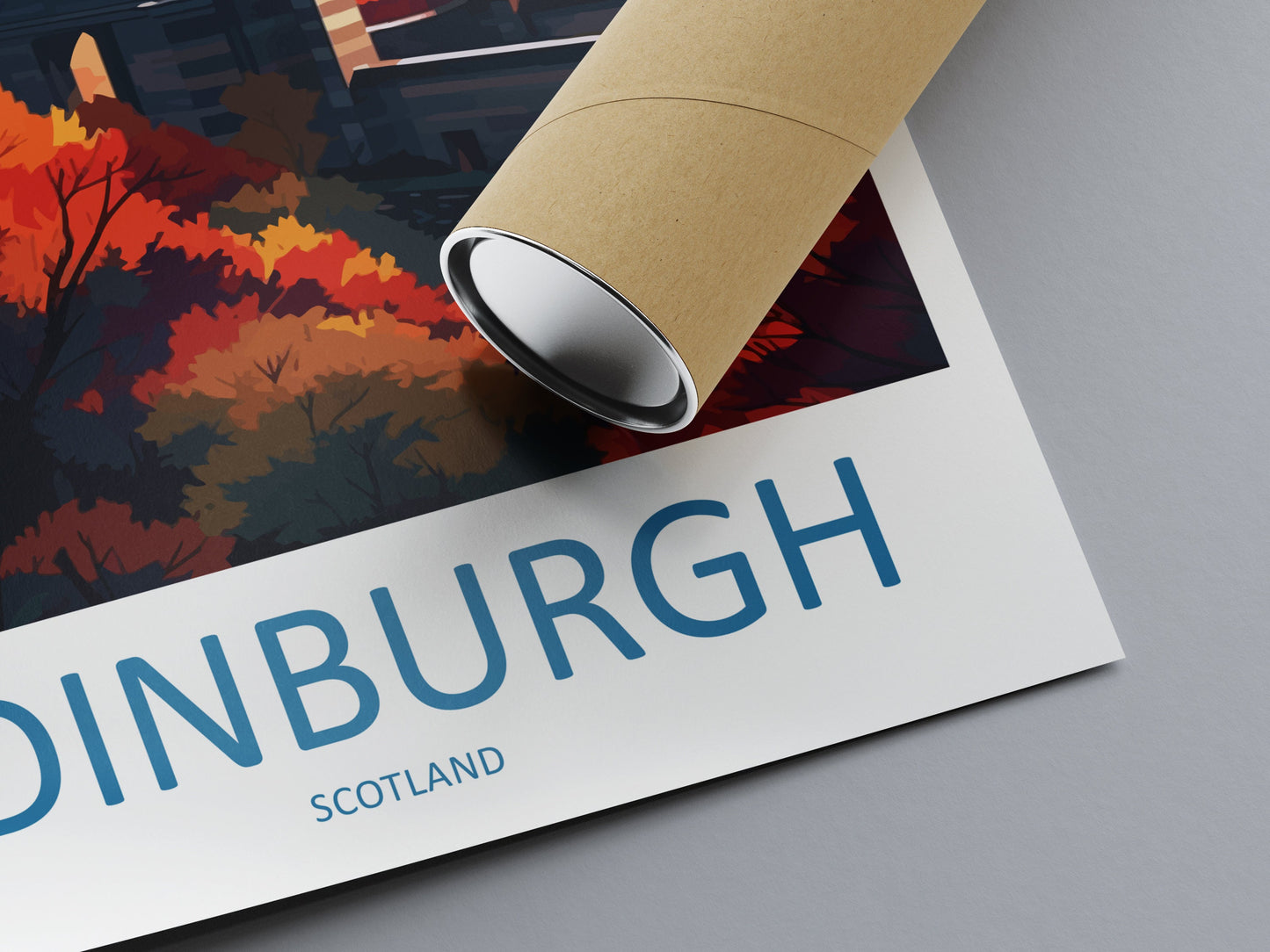 Edinburgh Cityscape Print Edinburgh Home Decor European City Art Print Edinburgh Wall Art Scotland Enthusiast Gift Wall Hanging Edinburgh