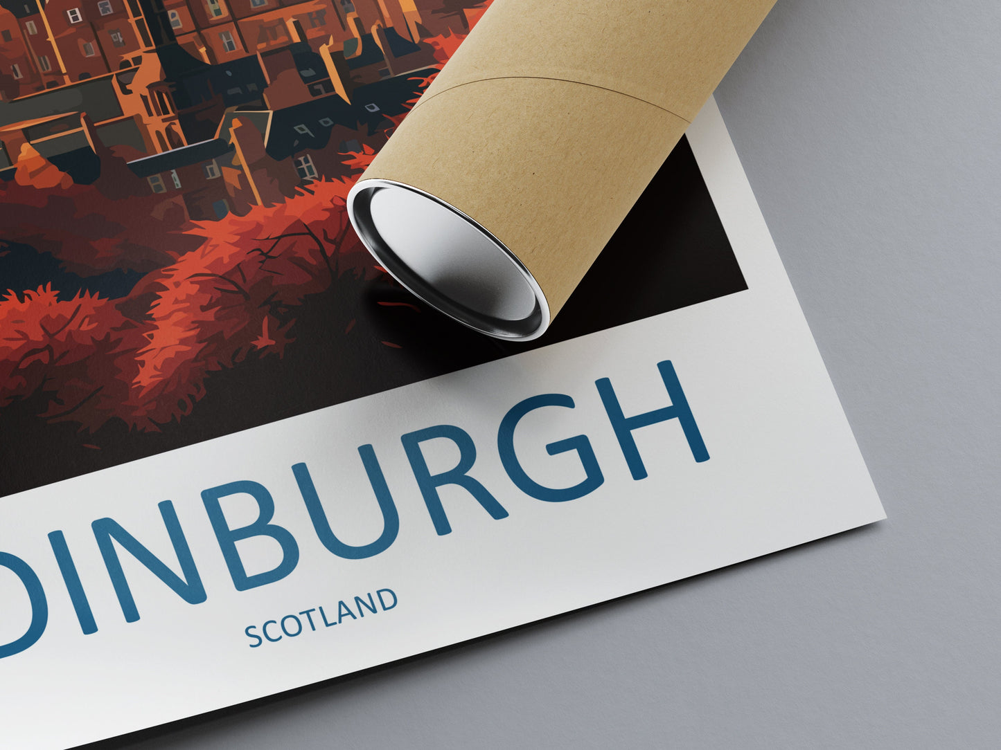 Edinburgh Cityscape Print Edinburgh Home Decor European City Art Print Edinburgh Wall Art Scotland Enthusiast Gift Wall Hanging Edinburgh