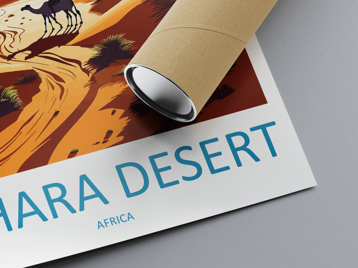 Sahara Desert Travel Print Wall Art Sahara Desert Wall Hanging Home Décor Sahara Desert Gift Art Lovers Africa Art Lover Gift Sahara Desert