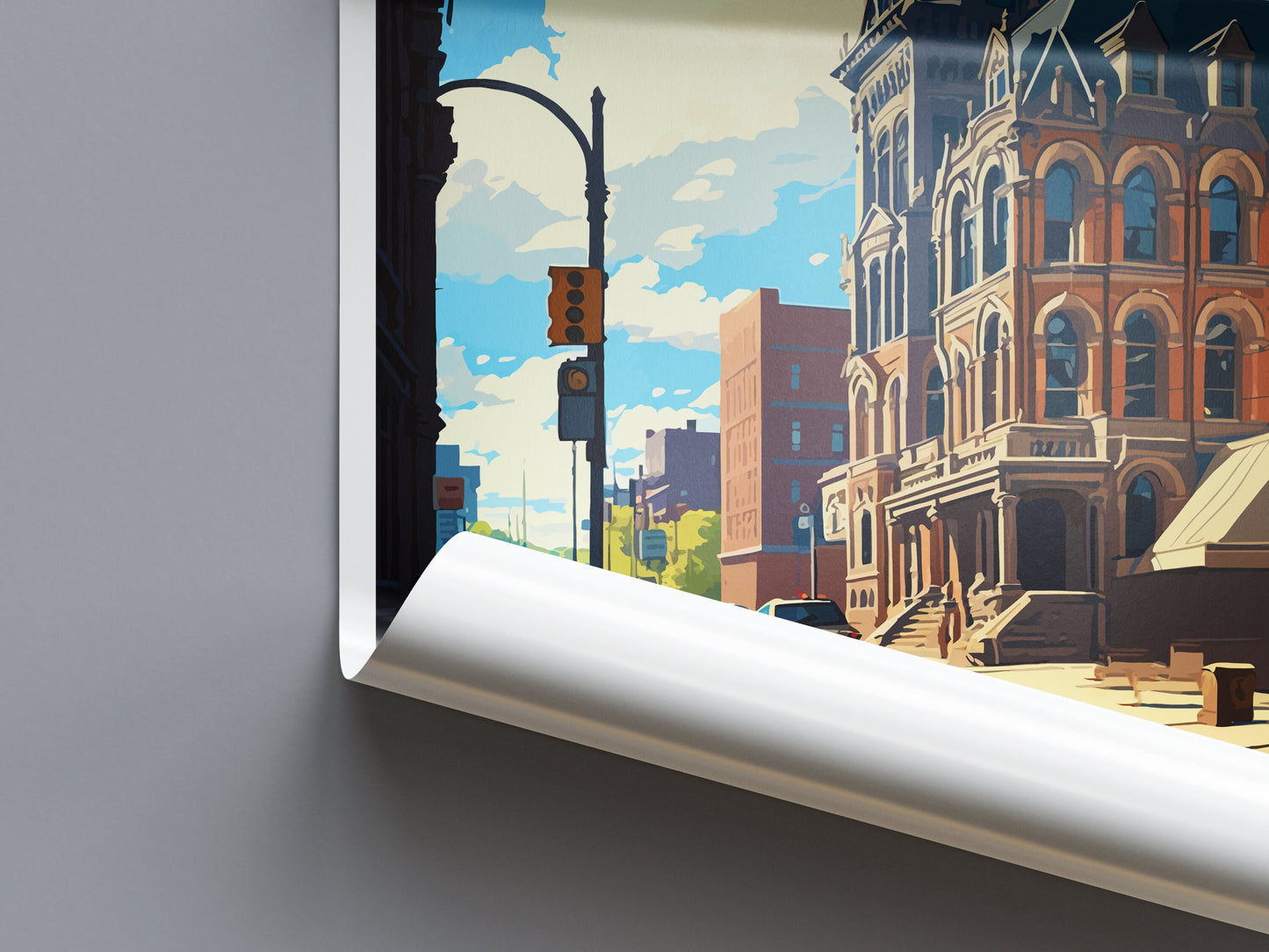 Scranton Travel Print Wall Art Scranton Wall Hanging Home Décor Scranton Gift Art Lovers Pennsylvania Travel Poster Art