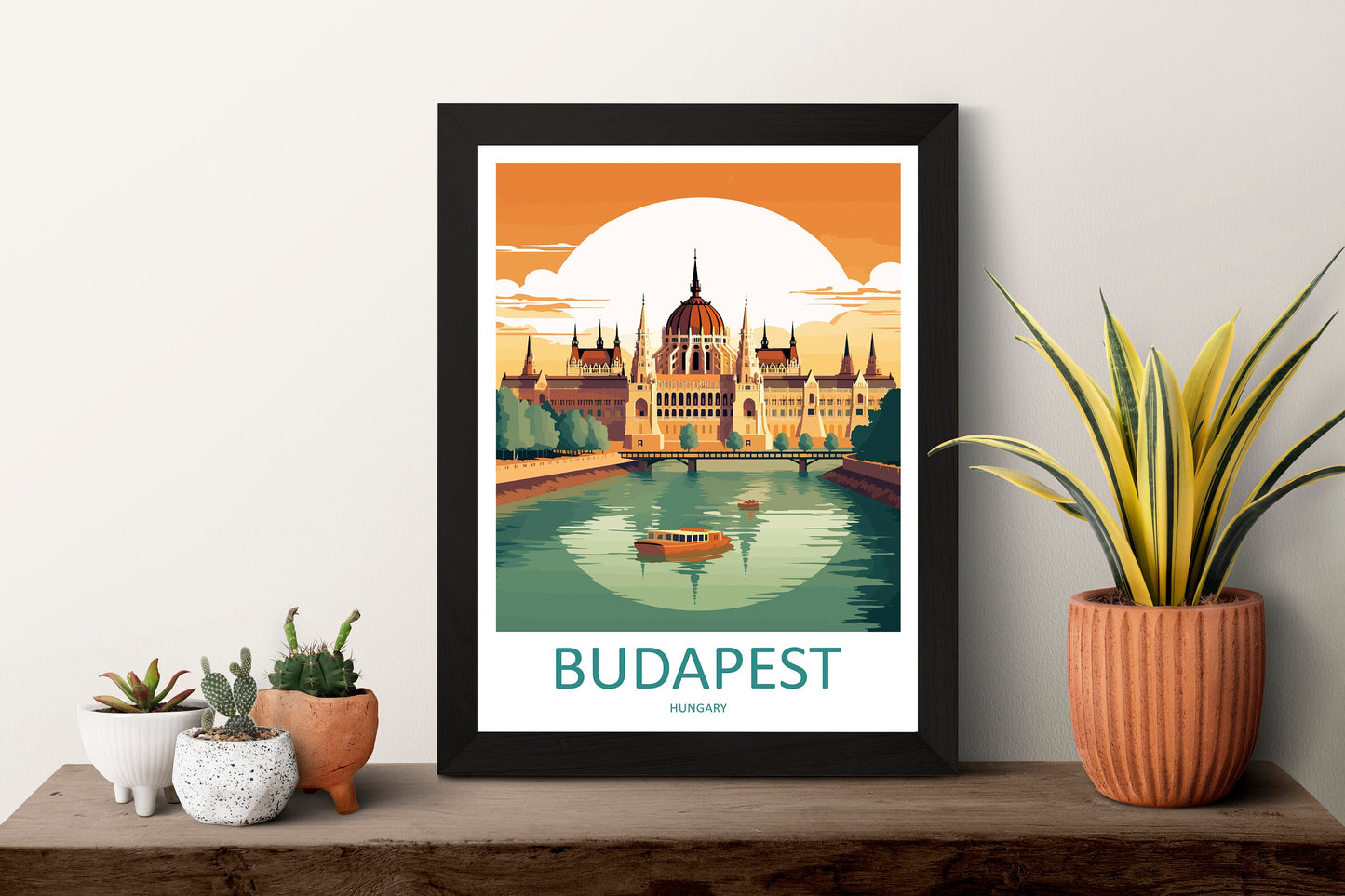 Budapest Travel Print Wall Art Budapest Wall Hanging Home Décor Budapest Gift Art Lovers Hungary Art Lover Gift Budapest Wall Décor