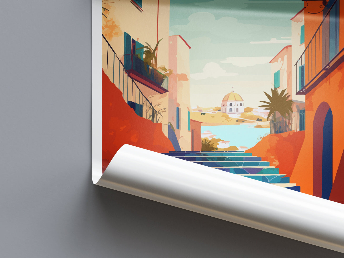 Naples Travel Print Wall Art Naples Italy Wall Hanging Home Decoration Naples Gift Art Lovers Wall Art Print Naples Italy Art Naples Art