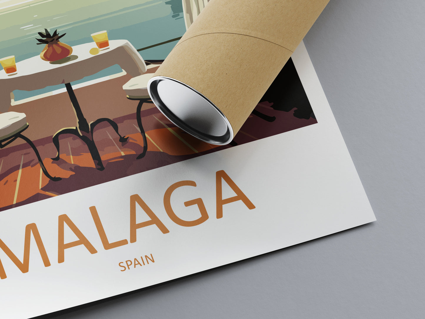 Malaga Travel Print Wall Art Malaga Wall Hanging Home Décor Malaga Gift Art Lovers Spain Art Lover Gift Malaga Wall Décor Malaga Spain Decor