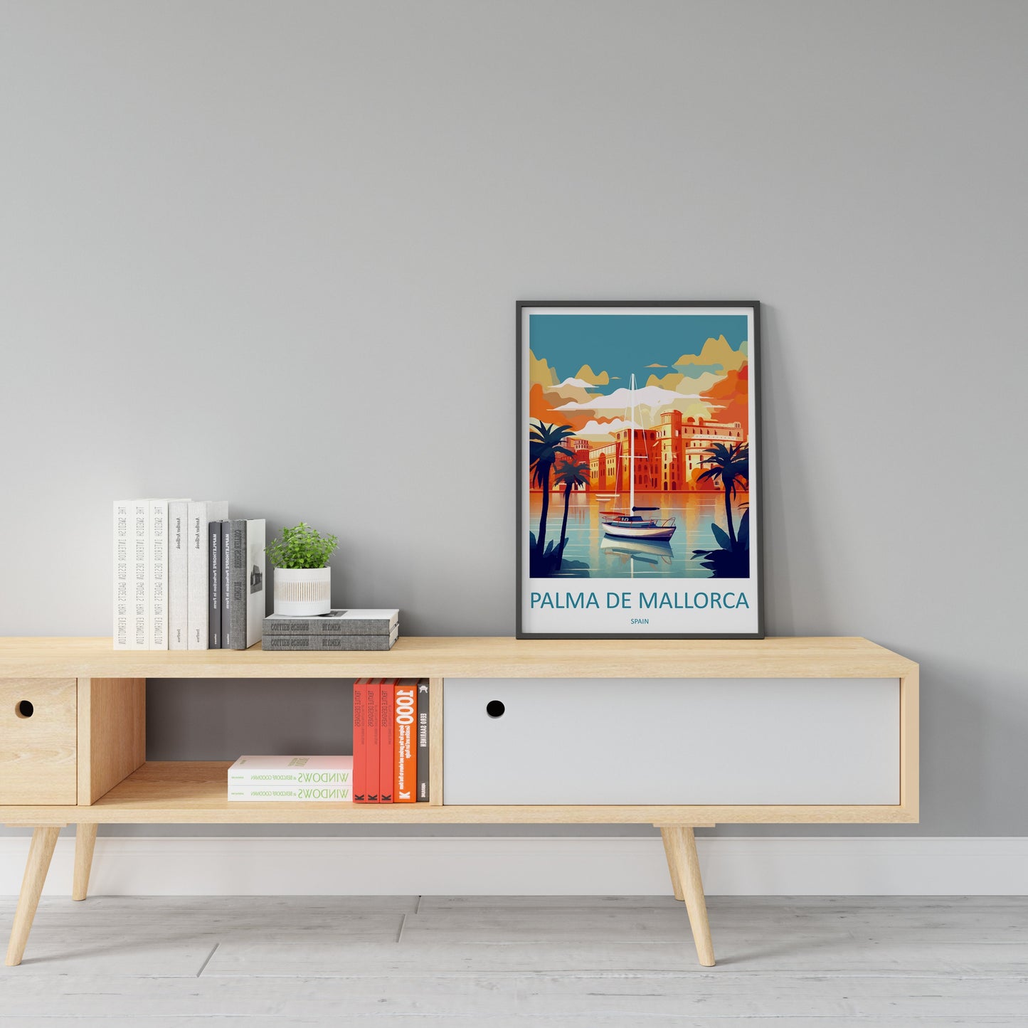 Palma De mallorca Travel Print Wall Art Palma De mallorca Wall Hanging Home Décor Palma De mallorca Gift Art Lovers Spain Art Lover Gift