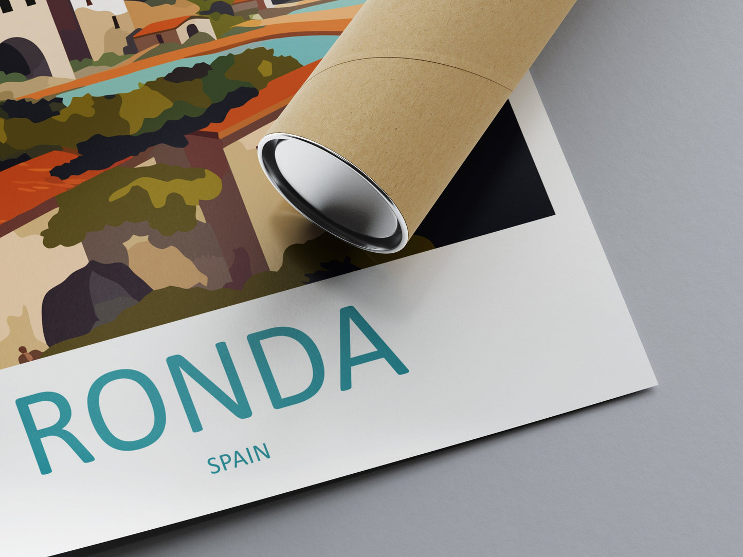 Ronda Travel Print Wall Art Ronda Wall Hanging Home Décor Ronda Gift Art Lovers Spain Art Lover Gift Ronda Print Spain Wall Art
