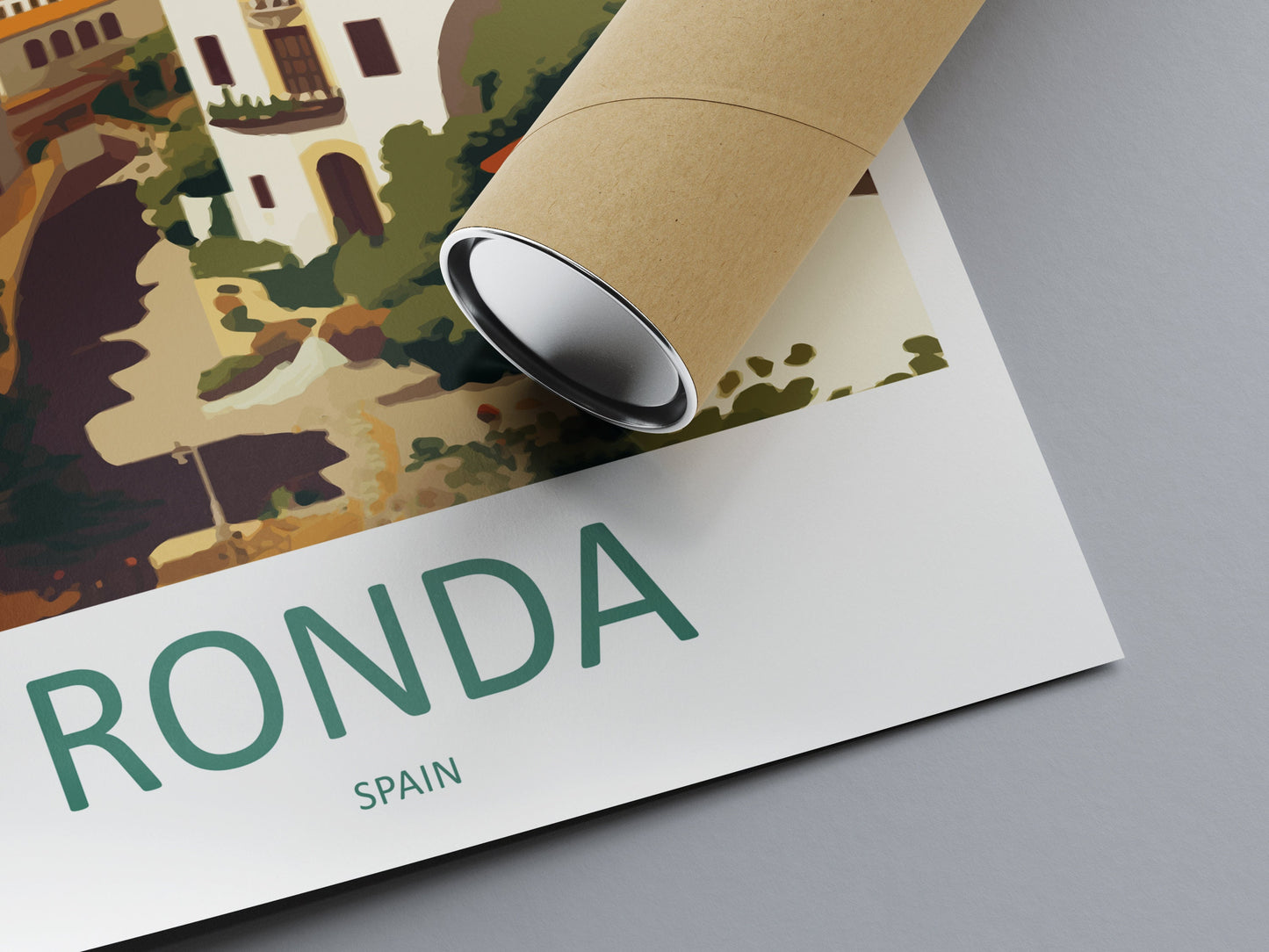 Ronda Travel Print Wall Art Ronda Wall Hanging Home Décor Ronda Gift Art Lovers Spain Art Lover Gift Ronda Print Spain Wall Art
