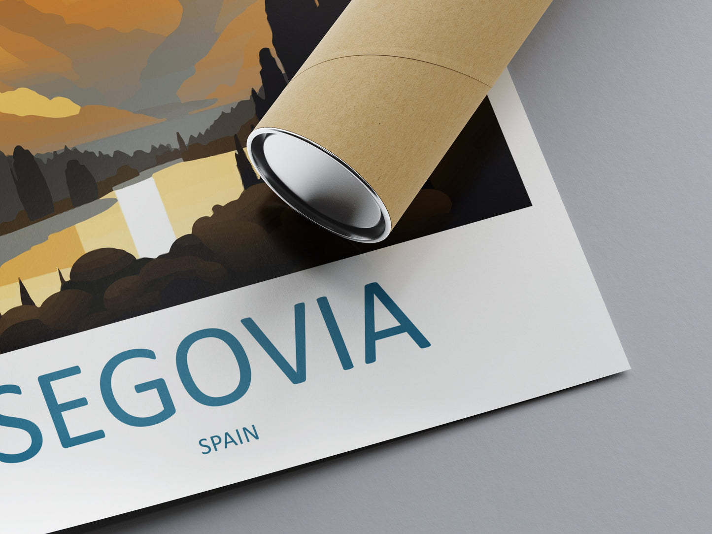 Segovia Travel Print Wall Art Segovia Wall Hanging Home Décor Segovia Gift Art Lovers Spain Art Lover Gift Segovia Print Spain Wall Art