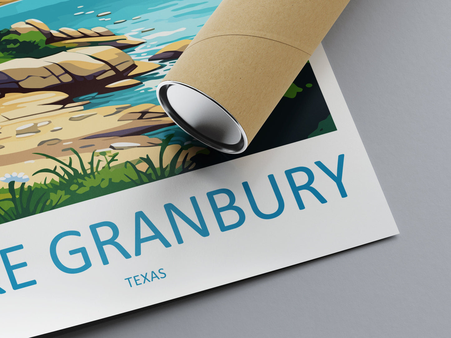 Lake Granbury Travel Print Wall Art Lake Granbury Wall Hanging Home Décor Lake Granbury Gift Art Lovers Texas Art Lover Gift Texas