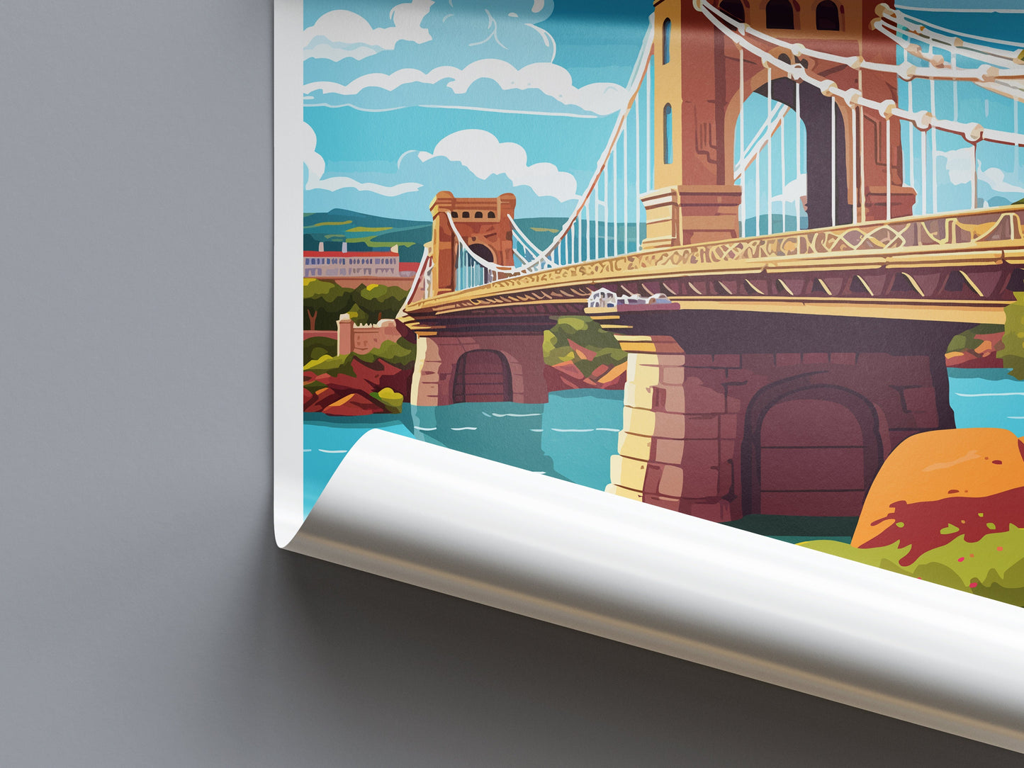 Bristol Travel Print Wall Art Bristol Wall Hanging Home Décor Bristol Gift Art Lovers England Art Lover Gift Bristol Bridge City Art Print