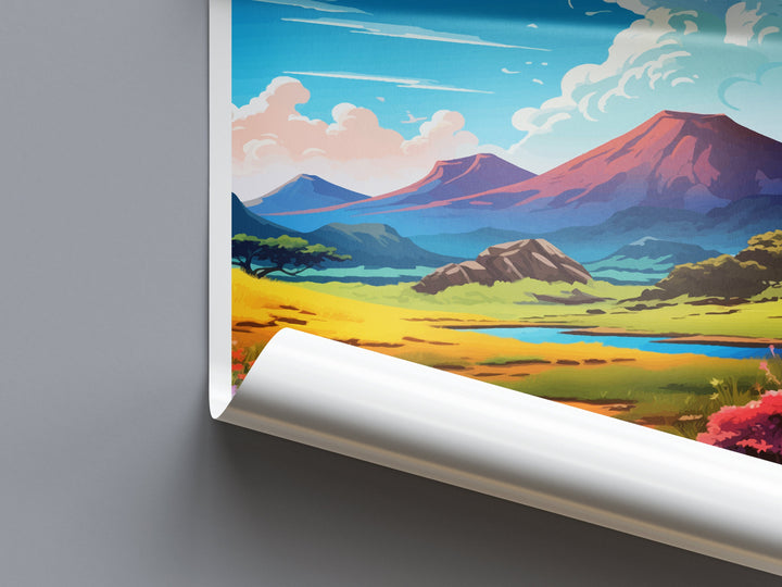 Mauna Kea Travel Print Wall Art Mauna Kea Wall Hanging Home Décor Mauna Kea Gift Art Lovers Hawaii Art Lover Gift Print Artwork