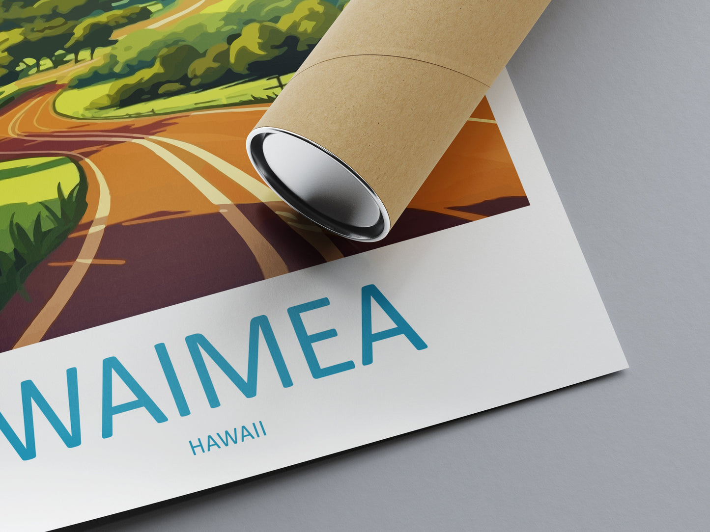 Waimea Travel Print Wall Art Waimea Wall Hanging Home Décor Waimea Gift Art Lovers Hawaii Art Lover Gift Print Artwork