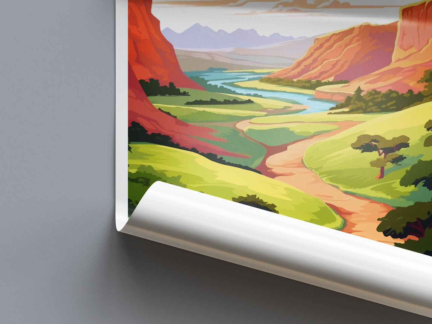 Waimea Travel Print Wall Art Waimea Wall Hanging Home Décor Waimea Gift Art Lovers Hawaii Art Lover Gift Print Artwork