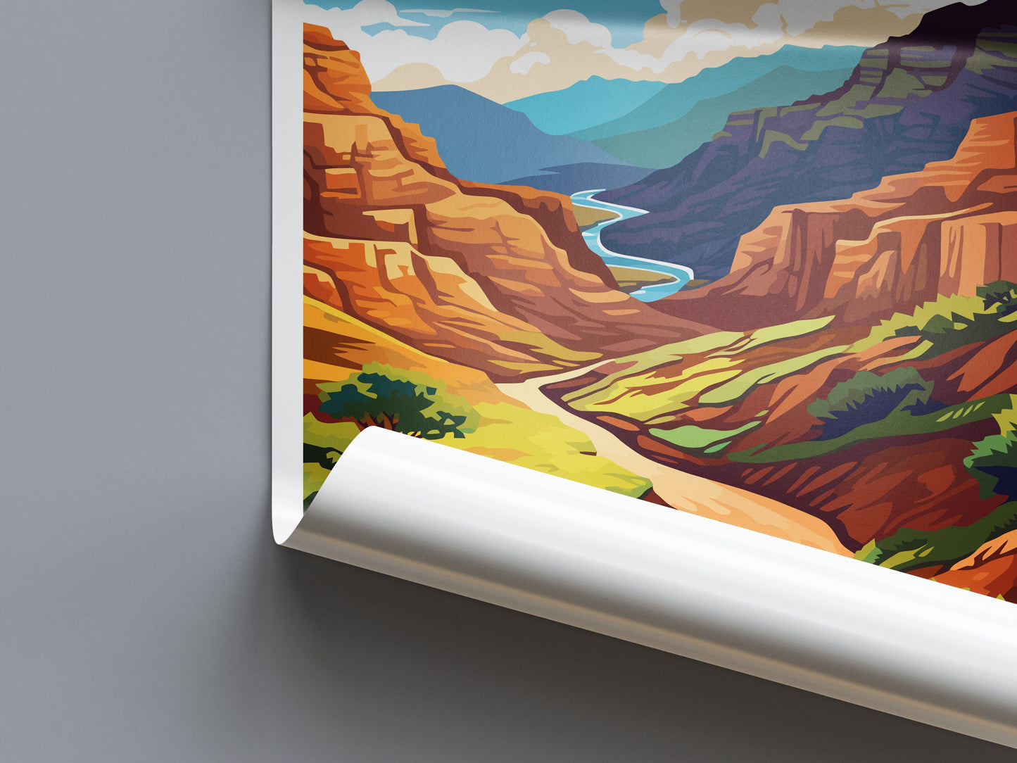 Waimea Canyon Travel Print Wall Art Waimea Canyon Wall Hanging Home Décor Waimea Canyon Gift Art Lovers Hawaii Art Lover Gift Print Artwork